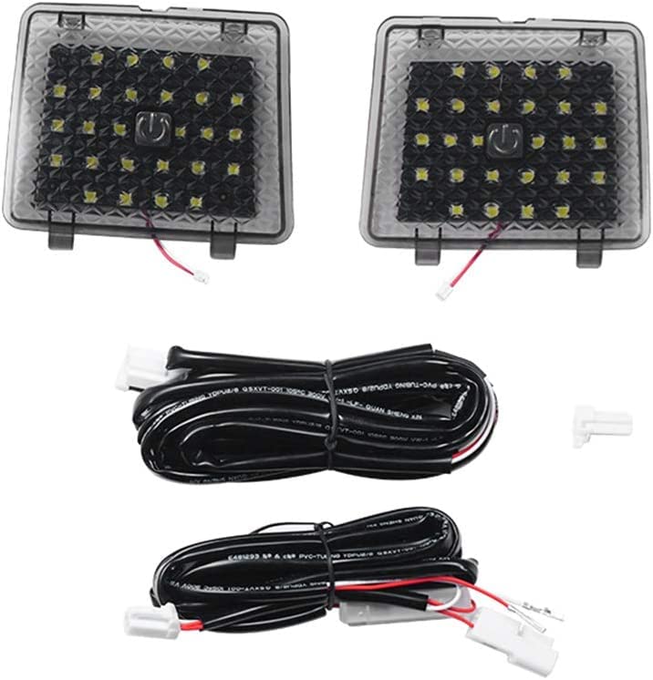 Powerty LED Lights for Toyota RAV4 20222024 2025 Accessories Cargo Lamps Decorative Atmosphere Lamp Trunk Ceiling Lighting 2 PCS