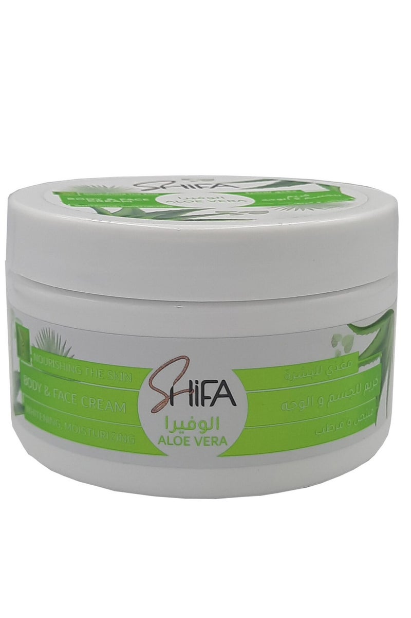 Shifa Aloe Vera Nourshing  Cream Whitening Moisturizing Body and Face 250ml