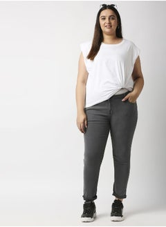 HIGH STAR Women Grey Slim Fit Stretchable Jeans  - Image 3