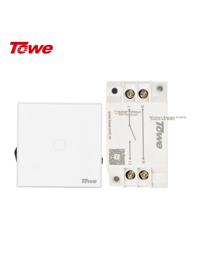Towe Wireless Single-control Switch, No Wiring Required, Adhesive Remote Control Switch, 220v Smart Wireless Household Remote Control Adhesive Switch, No Wiring Required, Ap-wsk1/m - Image 5