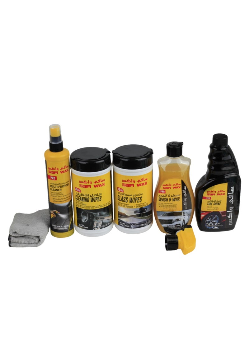 Safi WAX SAFI Wax 6-Piece Car Care Kit  - Image 2
