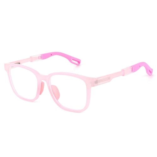 Karsaer Kids Blue Light Blocking Anti Glare Zero Power Unbreakable Glasses Protection From TV Mobile Laptop Computer for Kids Girls Boys Unisex Age 6-12 E1400 - Image 1