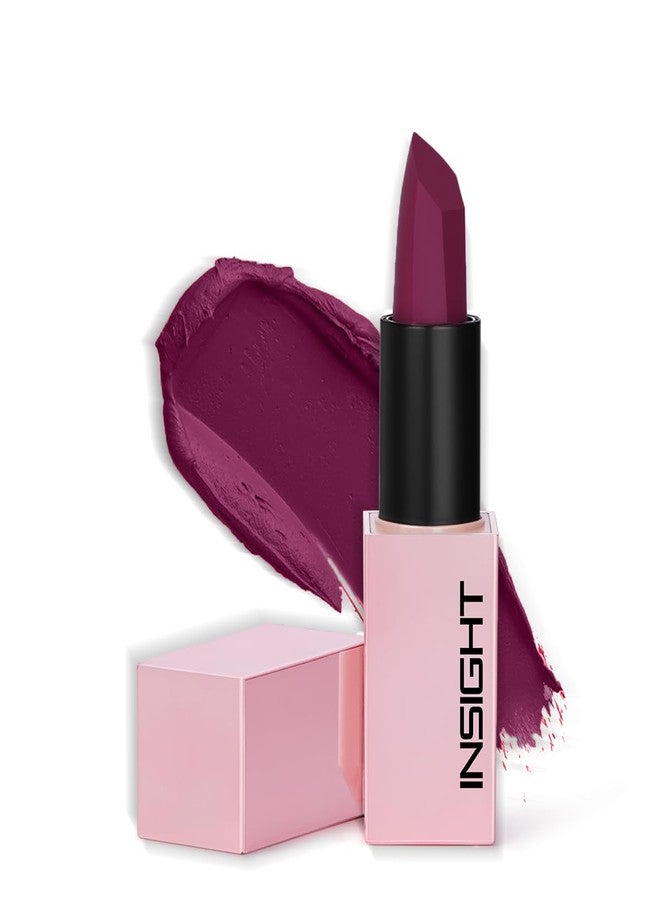 INSIGHT Prime Matte Lipstick - 3.8g |Satin Matte Finish |All day Comfort Wear | Infused with Hyaluronic Acid & Rosehip Oil | (TEQUILA) - Image 1
