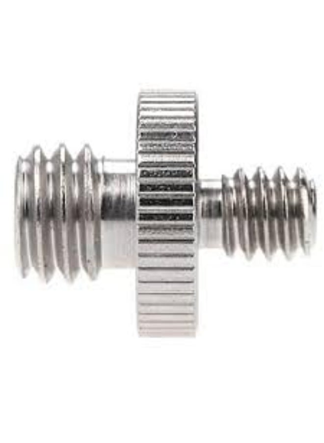 MySouqEg | Pack Camera Double-Head Adapter Screw Standard Male to Male Threaded Tripod Screw Adapter for Camera/Tripod/Monopod/Ballhead/Light Stand-1/4"/0.354"=0.6/0.9cm  - Image 3