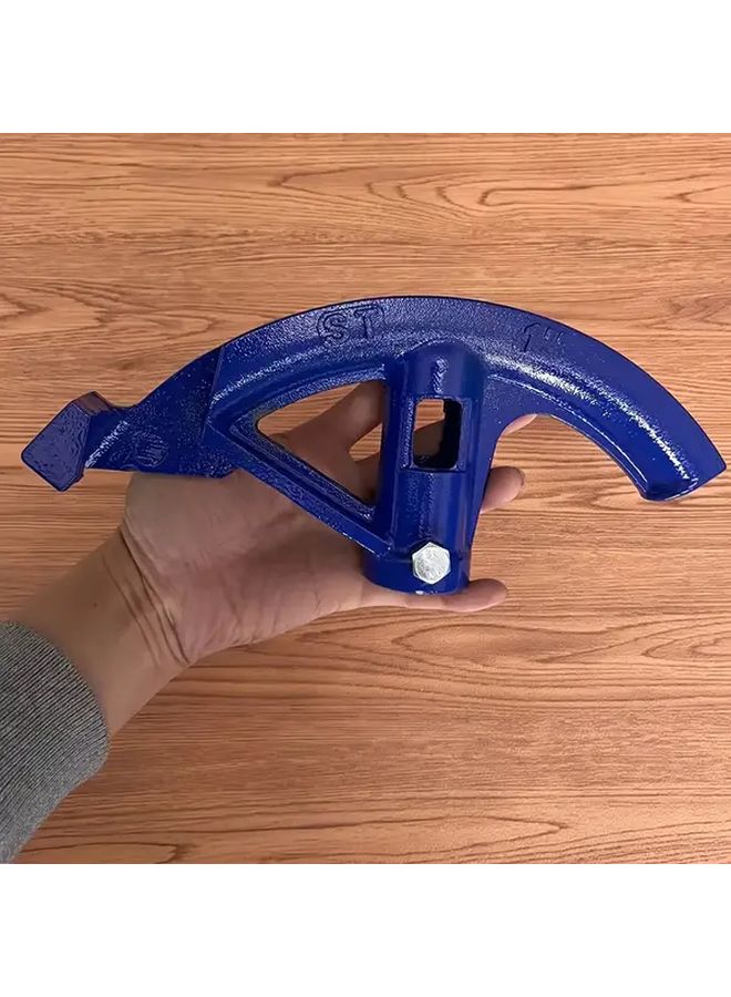 Large 1 Inch Manual Pipe Bender Heavy Duty Hand Tool for HVAC Electrical and Metal Working - Image 5
