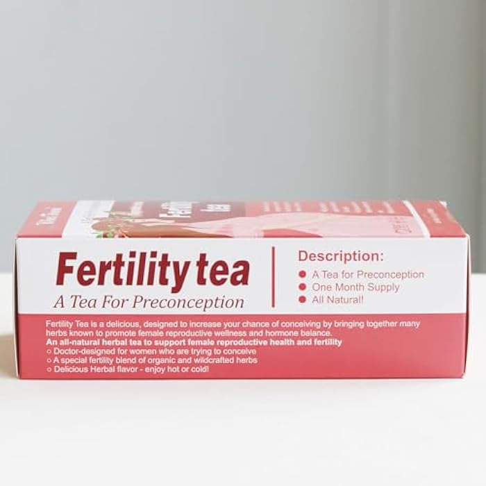 Wins Town Fertility Tea for Women Preconception, Supports Ovulation, Conception & Hormonal Balance, 30 Tea Bags - Image 2
