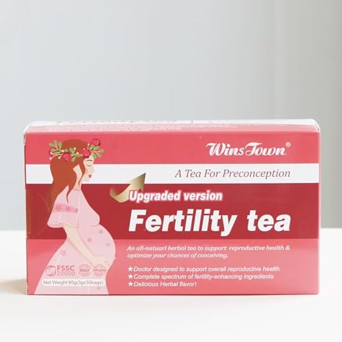 Wins Town Fertility Tea for Women Preconception, Supports Ovulation, Conception & Hormonal Balance, 30 Tea Bags - Image 3