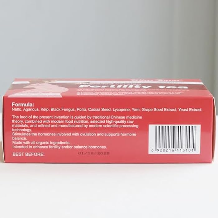 Wins Town Fertility Tea for Women Preconception, Supports Ovulation, Conception & Hormonal Balance, 30 Tea Bags - Image 4