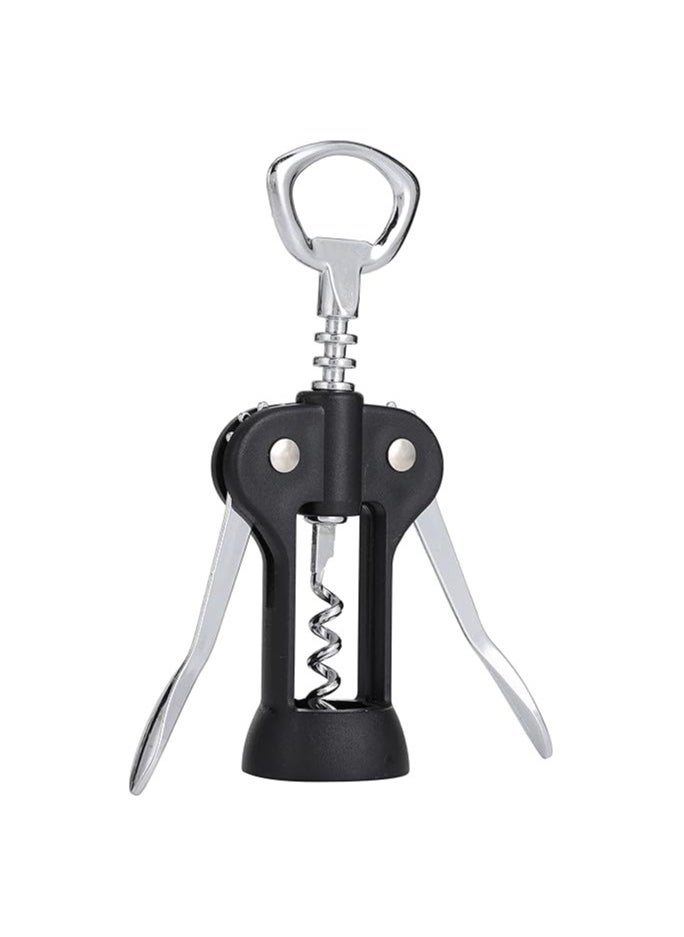 MIRFA Wing Corkscrew Wine Bottle Opener (Black)  - Image 1