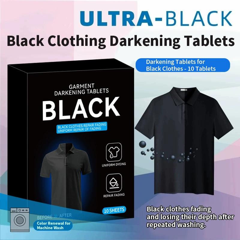Clothing blackening laundry sheets, color-restoring and color-fixing sheets for black clothes, and sheets for whitening and darkening clothes. - Image 5