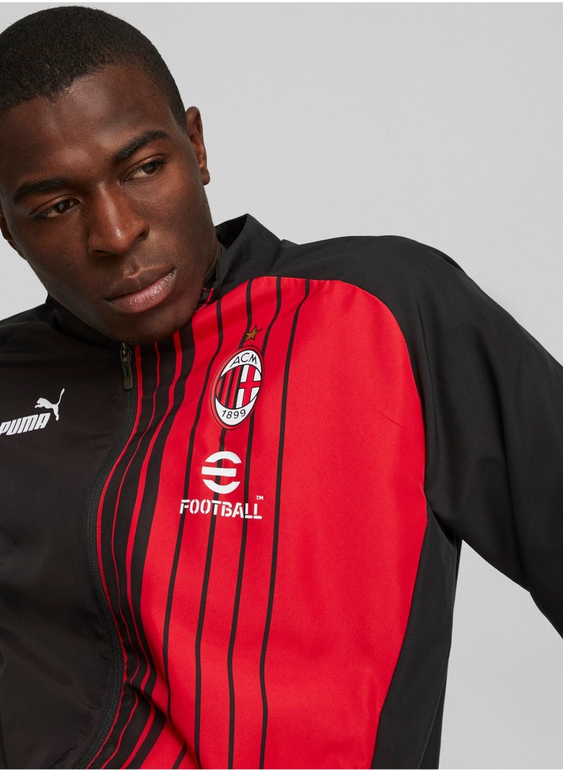 A.C. Milan Mens Pre-Match Jacket - pzsku/ZAF75E04AD3F489243880Z/45/_/1716451207/e7db2114-6ec2-420a-be4c-c2e9e8951f54