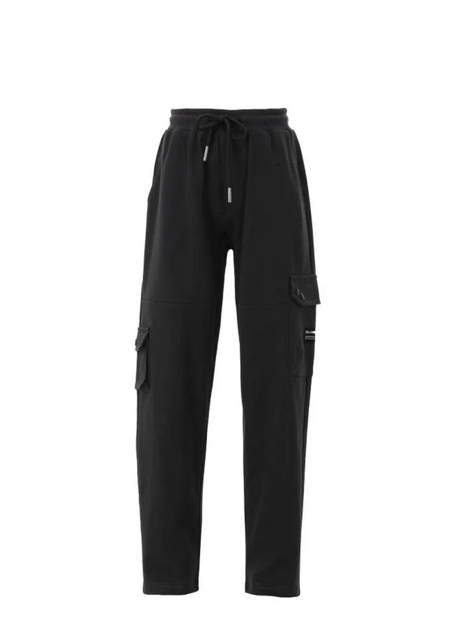 Selene Men Solid Cargo Pants