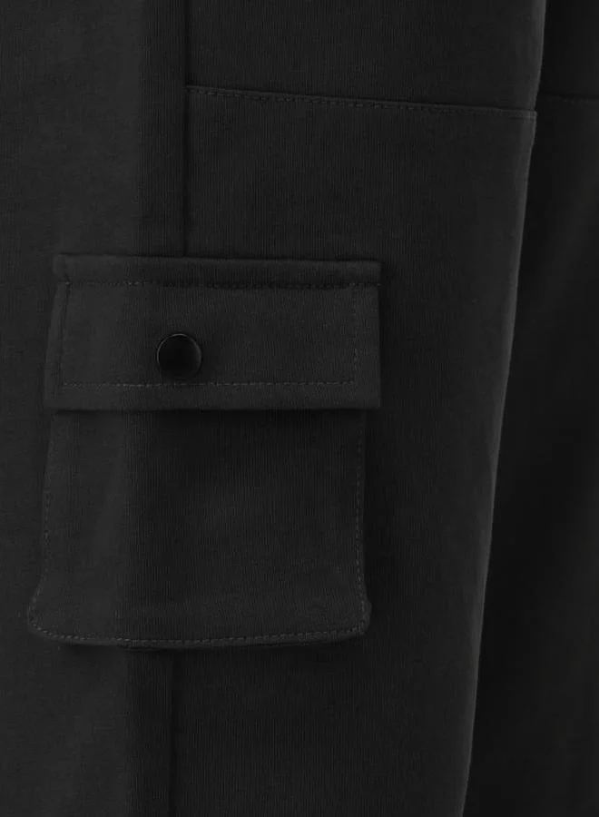 Selene Men Solid Cargo Pants