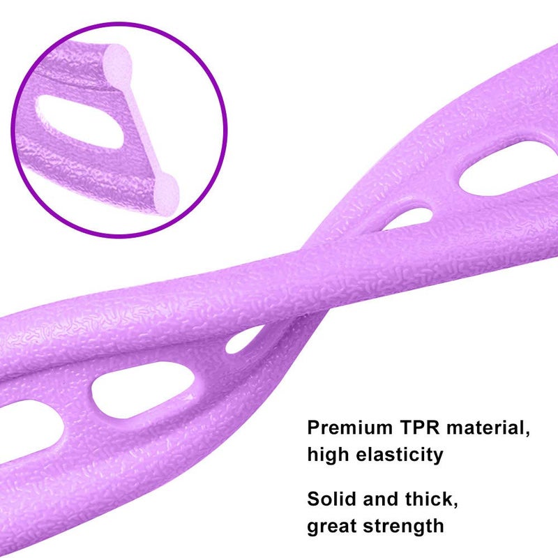 AIKOTOO Pedal Puller Resistance Rope Multifunction Tension Rope Fitness Sit-up Exercise Equipment at Home Gym for Stirrup Arm Abs Workout Equipment Leg Stretching Equipment - Image 2