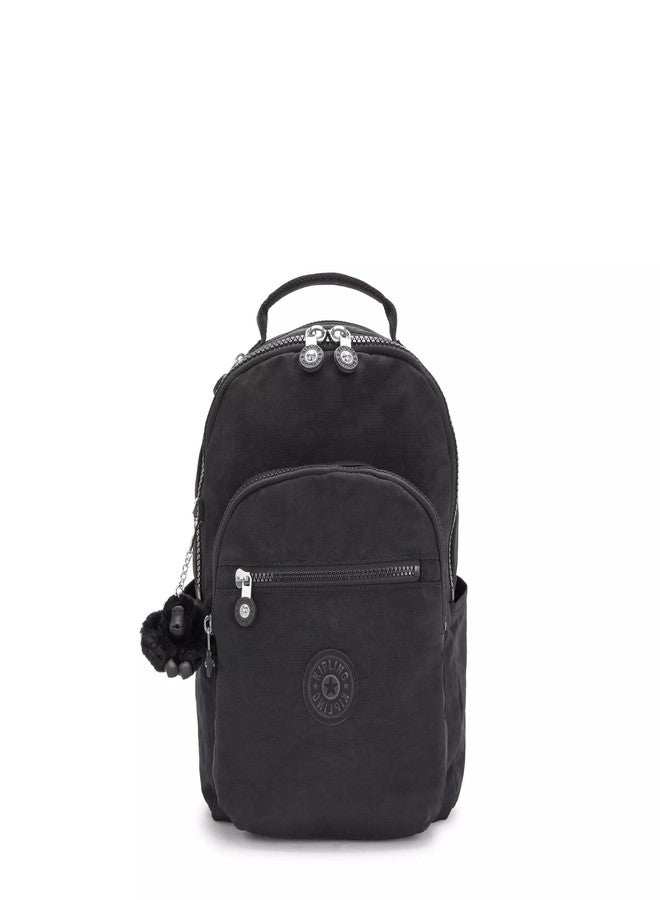 KIPLING KIPLING حقيبة ظهر صغيرة للتابلت من كيبلينج للنساء، طراز سيول، متينة، مزودة بأحزمة كتف مبطنة وجيب مخصص للتابلت. - Image 1