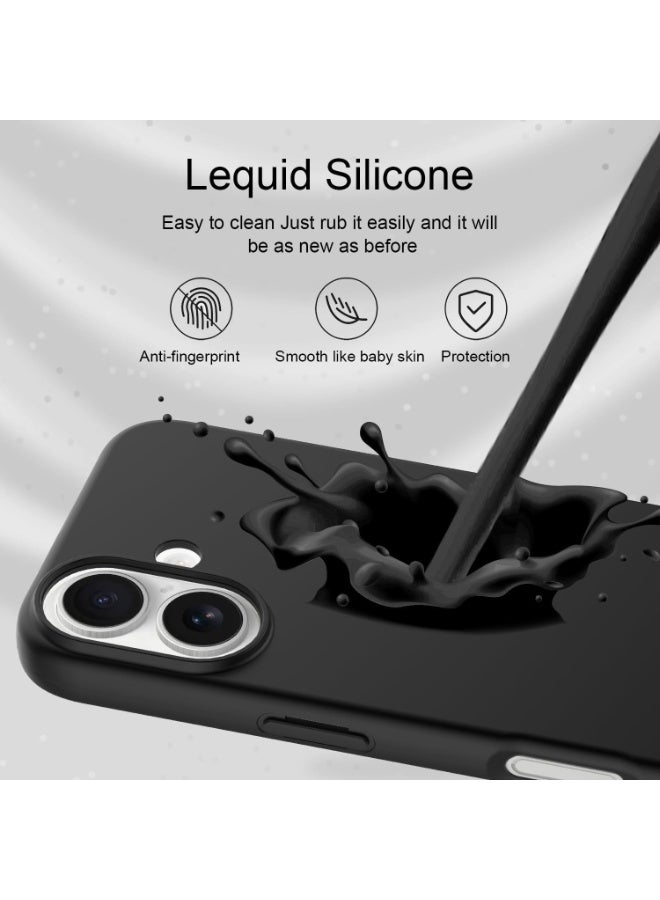 Houmt iPhone 17 Case Premium Liquid Silicone Cover For iPhone 17 Slim & Lightweight with Soft Microfiber Lining Cover for iPhone 17 6.3-inch - Image 3