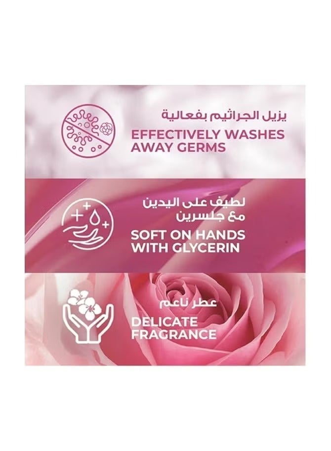 لوكس جل استحمام برائحة الورد الناعم + ليفة متعددة الألوان - 250 مل (قد تختلف العبوه) - Image 4