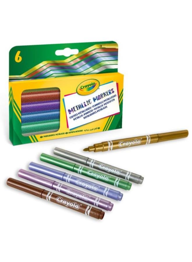 كرايولا Egl 6 قلم بأقلام معدنية من كرايو