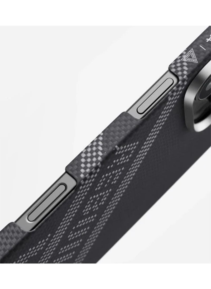 PITAKA PITAKA pitaka for iPhone 16 Pro Case Compatible with MagSafe, Thin & Light Case iPhone 16 Pro with a Caseless Feel, 1500D Aramid Fiber Woven Tactile Woven Case Re-Tors - Rebuilding  - Image 5