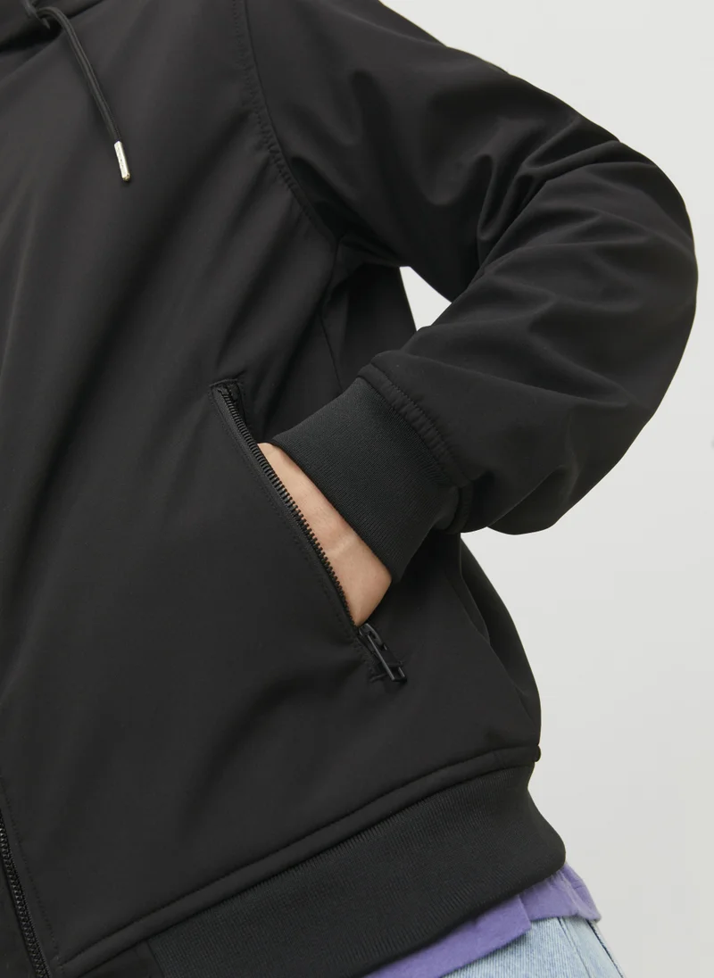 JACK & JONES  Casual Zip Through Hooded Jacket for Men | Best Price UAE