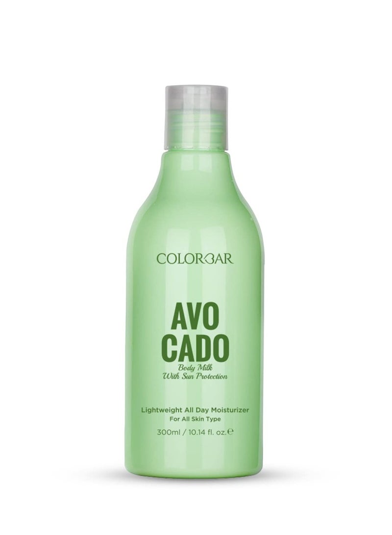 Colorbar Avocado Body Milk, 300 ml | Hydrate Skin | Lightweight Formula - Image 1