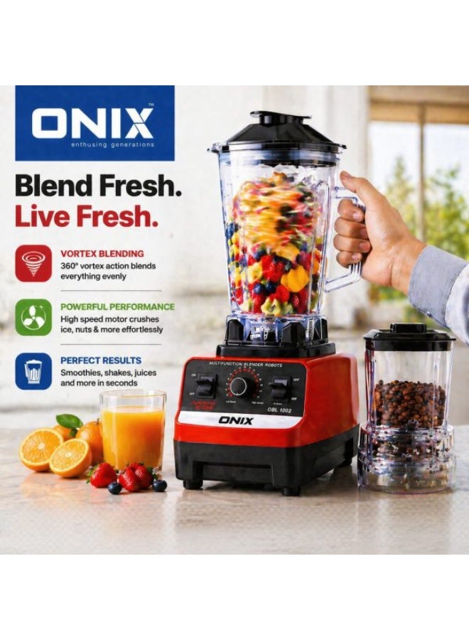 أونيكس خلاط ONIX متعدد الوظائف مع وعاء طحن، وعصارة ومحضّر عالي السرعة - Image 1