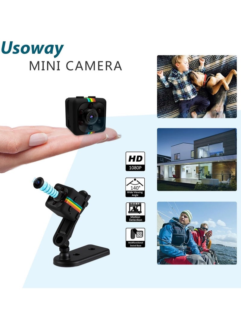 SYOSI Hidden Camera HD 1080P Mini Camera, Portable Small Nanny Cam, Tiny Camera with Night Vision and Motion Detection, Home Security Cameras for Indoor, Outdoor, Pet - Image 3