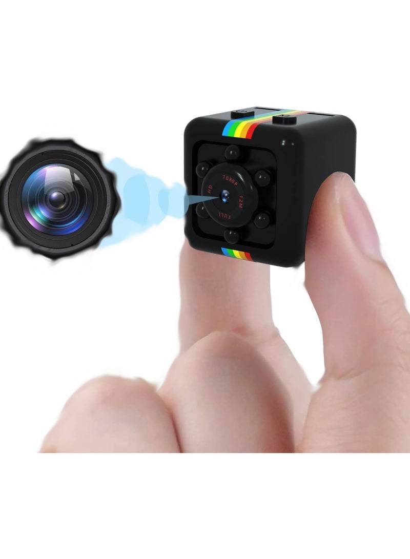 SYOSI Hidden Camera HD 1080P Mini Camera, Portable Small Nanny Cam, Tiny Camera with Night Vision and Motion Detection, Home Security Cameras for Indoor, Outdoor, Pet - Image 1