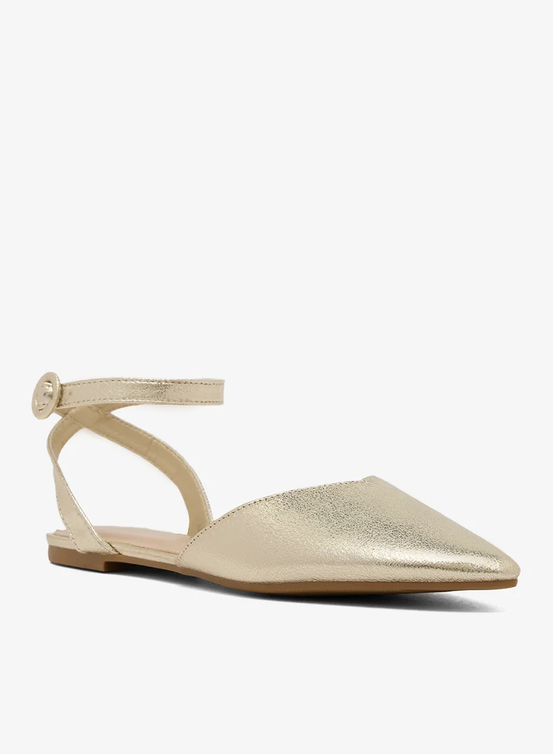 ايلا Sleek Strap Flats