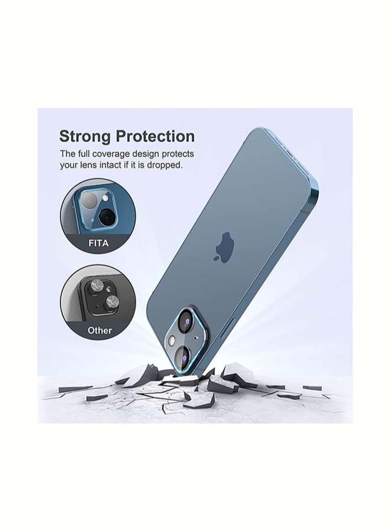 BORTONY 3-Piece Anti-Scratch Apple iPhone 13 Camera Lens Protector - Image 4