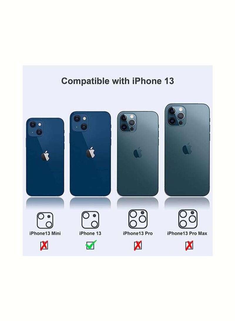 BORTONY 3-Piece Anti-Scratch Apple iPhone 13 Camera Lens Protector - Image 2
