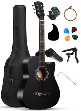 38-Inch Guitar With Accessories Set for Kids and Adults with Guitar Bag Tuner Brass strings Capo String Pick and Clean Cloth for Gift - pzsku/ZAF76CC0BE0949981D1D6Z/45/_/1736740038/08baf5a8-6367-4a95-aaa3-c70357d9826a