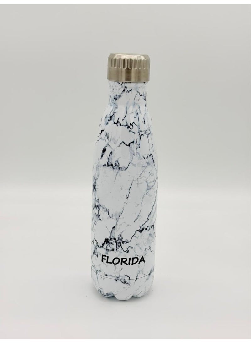 OGS Stainless Steel Insulated Water BottleStainless Steel Insulated Water Bottle - Keeps Drinks Cold for 24 Hours and Hot for 12 Hours - Elegant, Leak-Proof, 500ml - Image 1