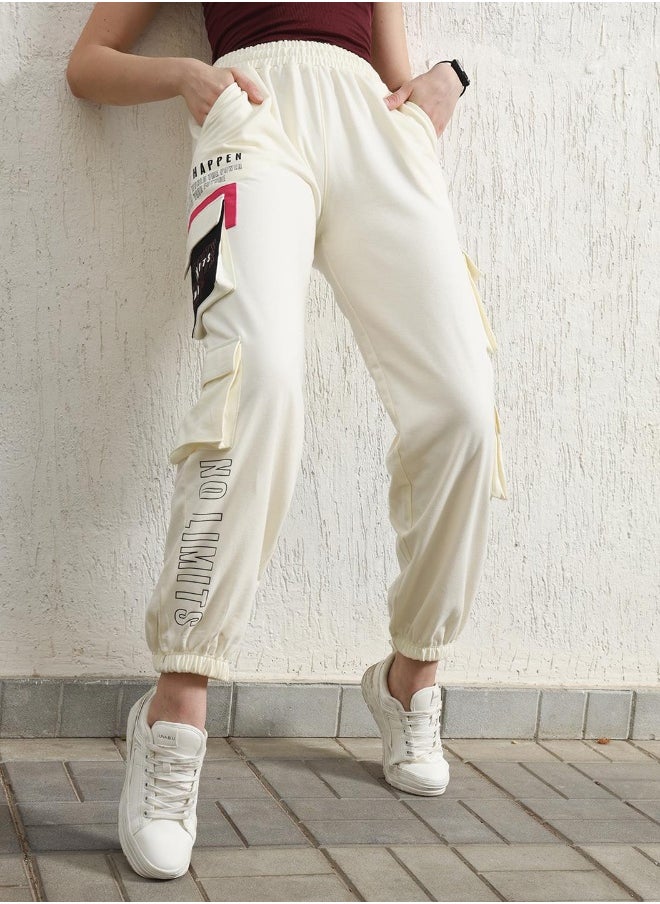 Hubberholme White Pants For Women  - Image 4