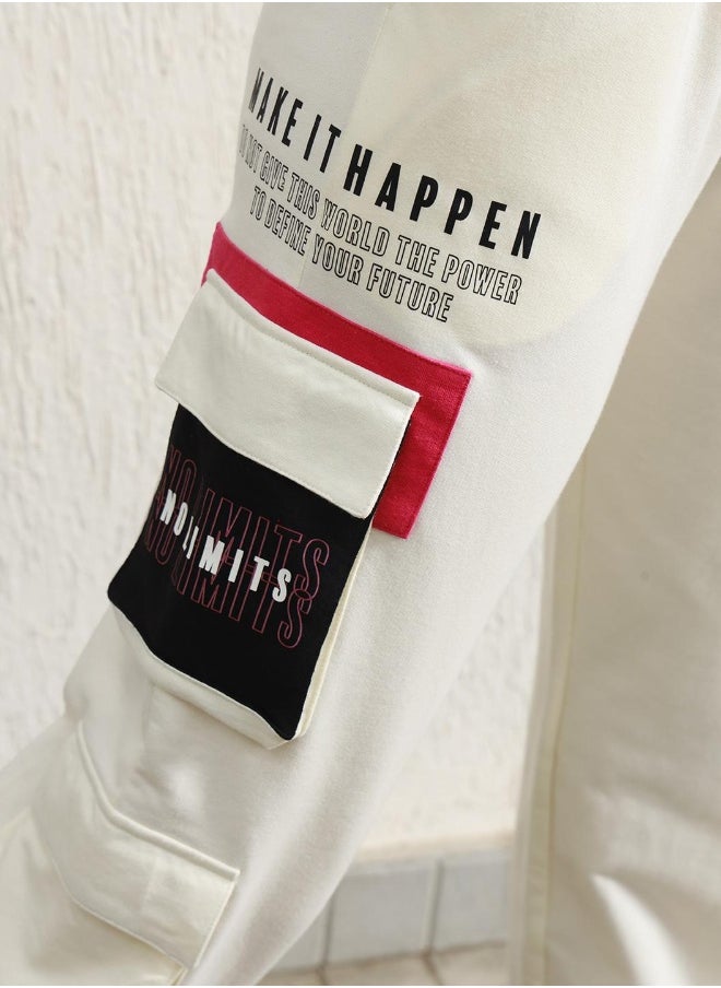 Hubberholme White Pants For Women  - Image 2