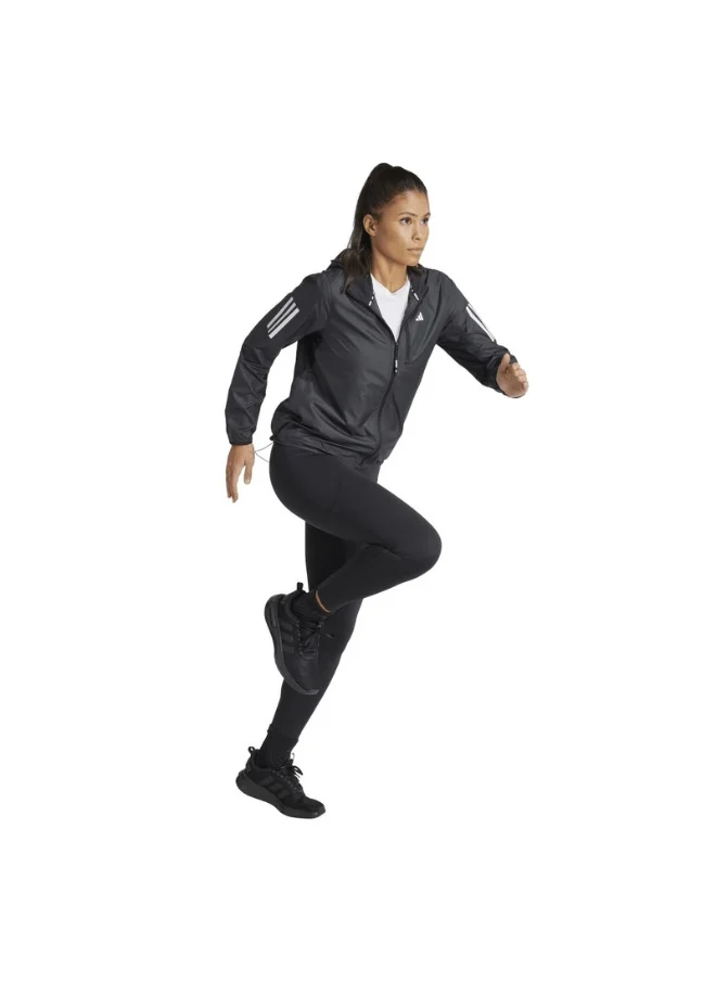 Adidas adidas OTR B JKT Black Running JACKETS for Women - 2XS
