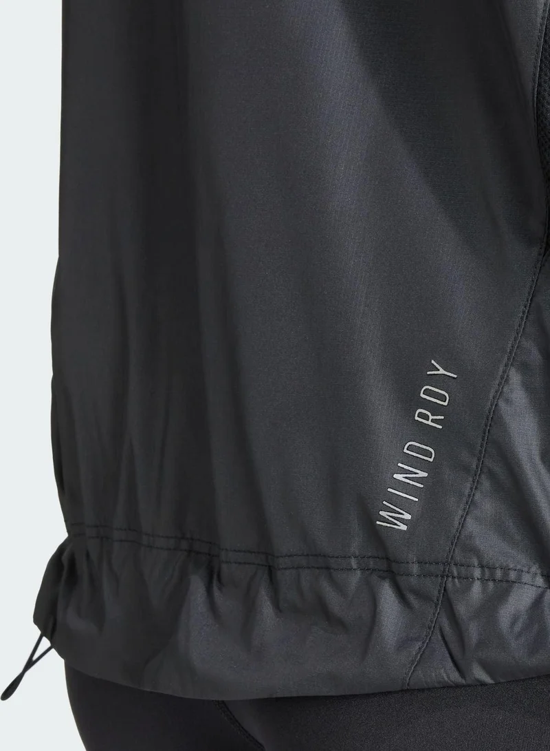 adidas جاكيت رياضي نسائي أسود