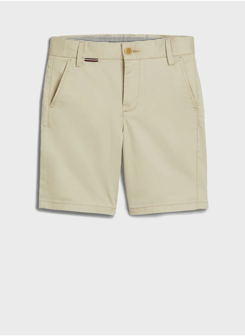 TOMMY HILFIGER Kids Essential Chino Shorts