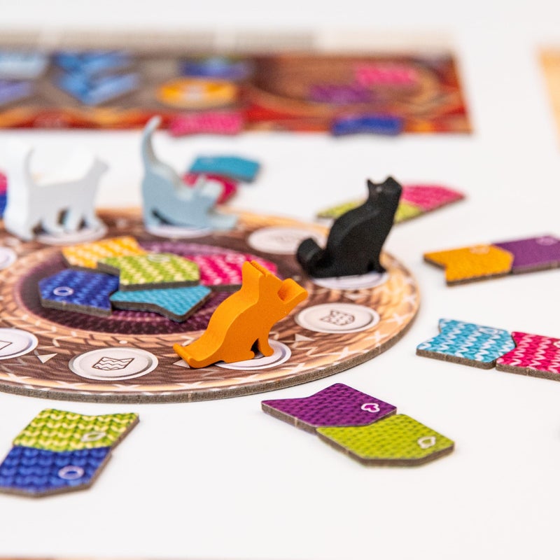 AEG Games AEG & Flatout Games | Knitting Circle - Follow-Up to the Award-Winning Puzzly Game Calico | Cats, Yarn, and Cozy Knits | Ages 10+ | 1-4 Players - Image 5