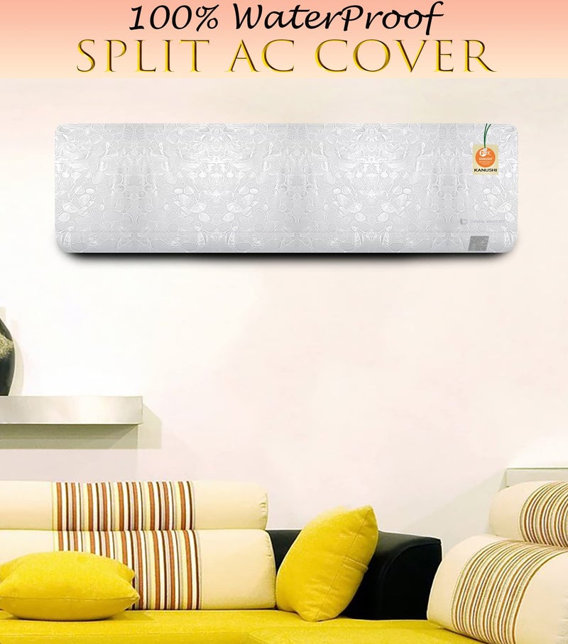 KANUSHI industries® Split AC Cover For Indoor Unit 1.5 to 2.0 Ton Capacity (AC-IN-TRASPARENT-01) - Image 2