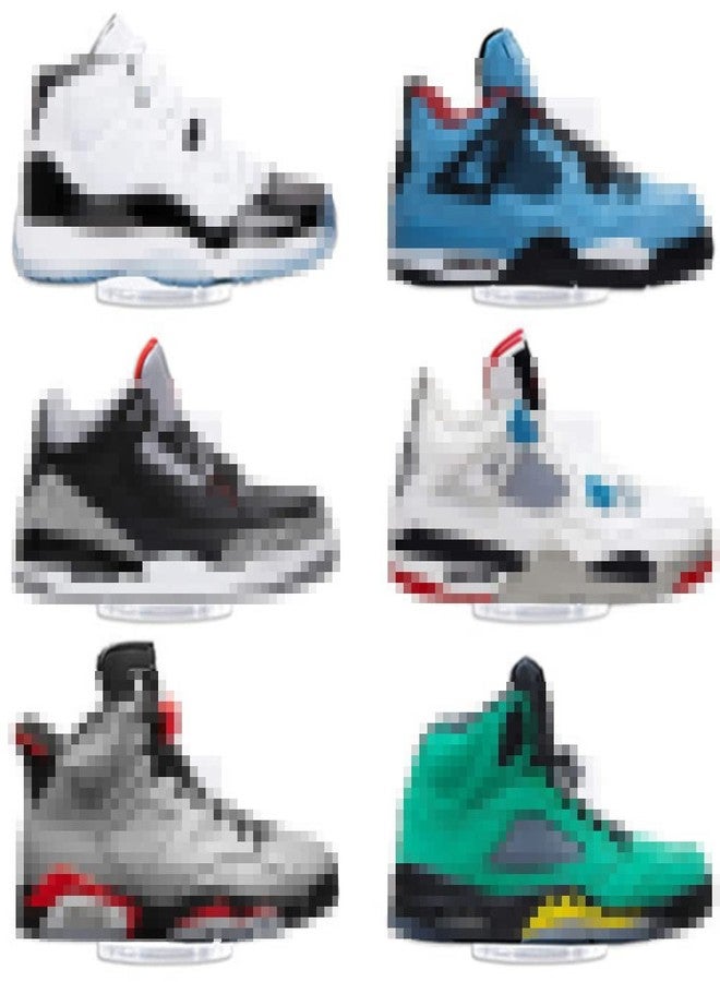 Teensery 2 Pcs Clear Acrylic Floating Shoe Shelves Wall Mounted Shoe Display Rack for Sneakers, Slippers, Casual Shoes - Image 2