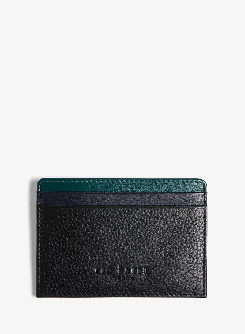 تيد بيكر Stripe Leather Cardholder