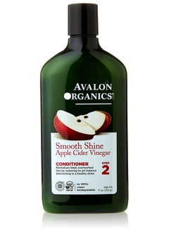 Avalon Organics Conditioner Apple Cider Vine Green 11 Ounce  - Image 1