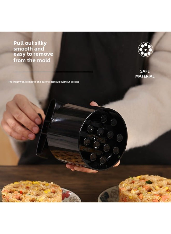 Generic - Square Honeycomb Briquette Mould Household Fried Rice Snowflake Ice Carbon Black Rice Cake Briquettes Shaped Briquettes Machine Manual Hand Pressure Type-Specifications:Round Honeycomb Coal Mold -Color:Default - Image 1