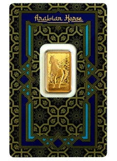 PAMP Suisse Pamp Arabian Horse 24K 5g 999.9 Gold Bar - 5 Grams  - Image 1
