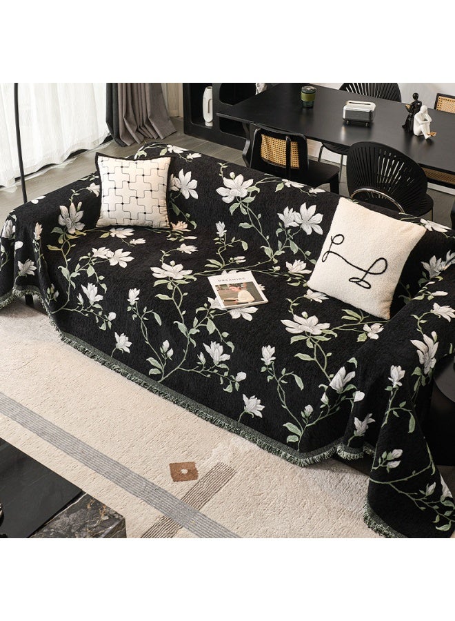 KUYING New Four Seasons Universal Chenille Sofa Towel 