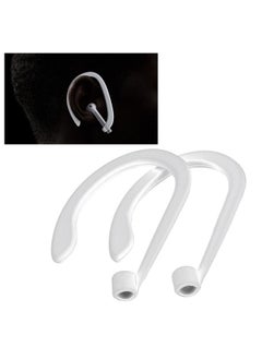 Thoraya Silicone Earphone Ear Hoop Hook Clamp Holder For AirPods Bluetooth Headset Sports(White)  - Image 4