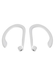 Thoraya Silicone Earphone Ear Hoop Hook Clamp Holder For AirPods Bluetooth Headset Sports(White)  - Image 3