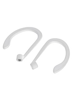 Thoraya Silicone Earphone Ear Hoop Hook Clamp Holder For AirPods Bluetooth Headset Sports(White)  - Image 2