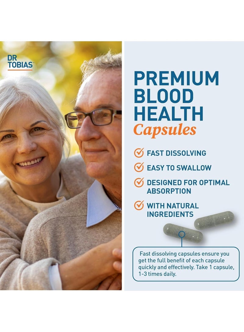 Dr. Tobias Blood Pressure Support, Dietary Supplement, 90 Capsules (30 Day Supply) - Image 4